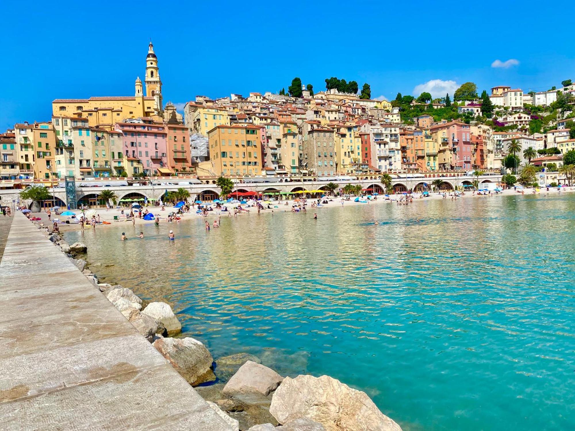 La Pietonne Apartment Menton Bagian luar foto