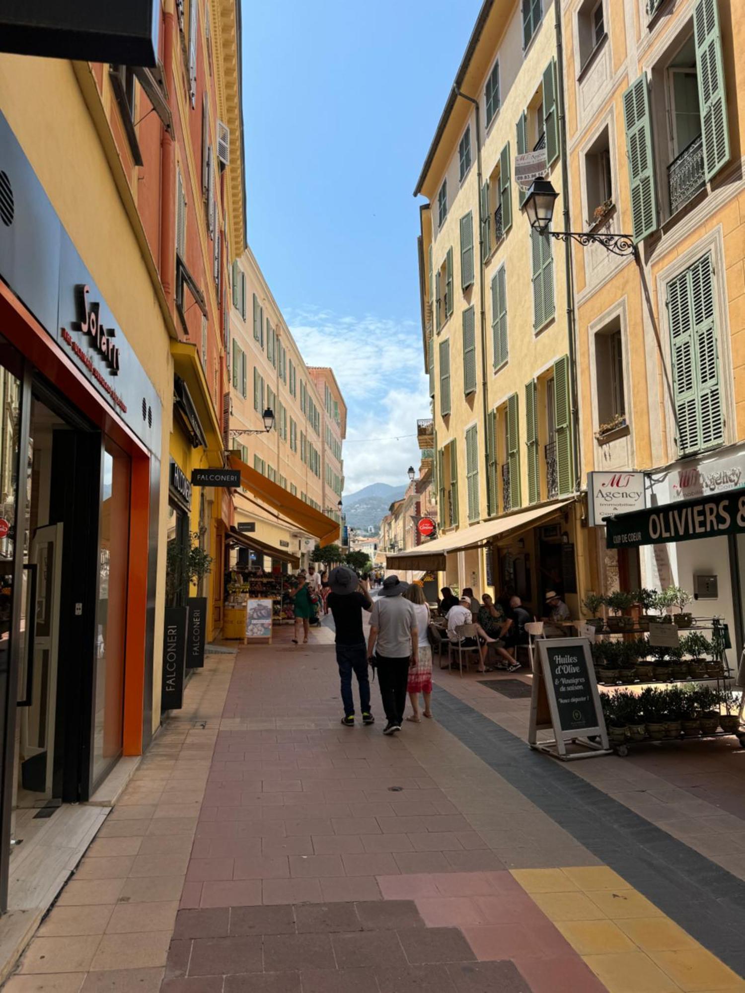 La Pietonne Apartment Menton Bagian luar foto